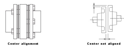 Try to align the shaft ends to the optimum condition (which may cause vibration or bearing damage if fault)