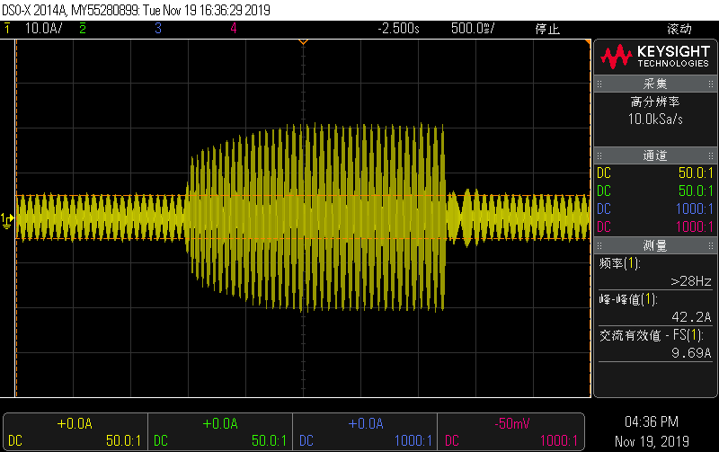 1.3 times rated speed sudden increase, sudden discharge full load