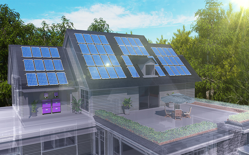 Off Grid Solar Energy Storage