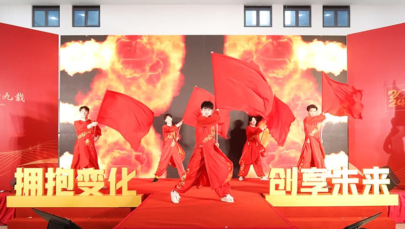 Flying Flag stage performance