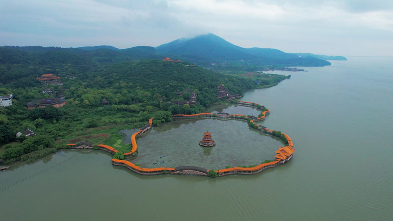 Beautiful view of Taihu Lake