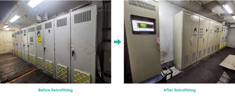 Comparison pre & after-3
