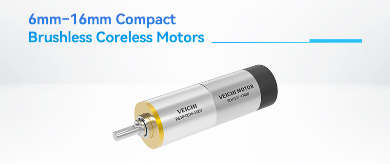6mm–16mm Compact Brushless Coreless Motors