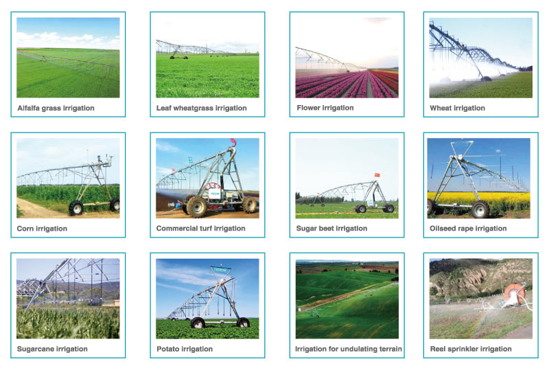 Center Pivot Irrigation Application Scenarios