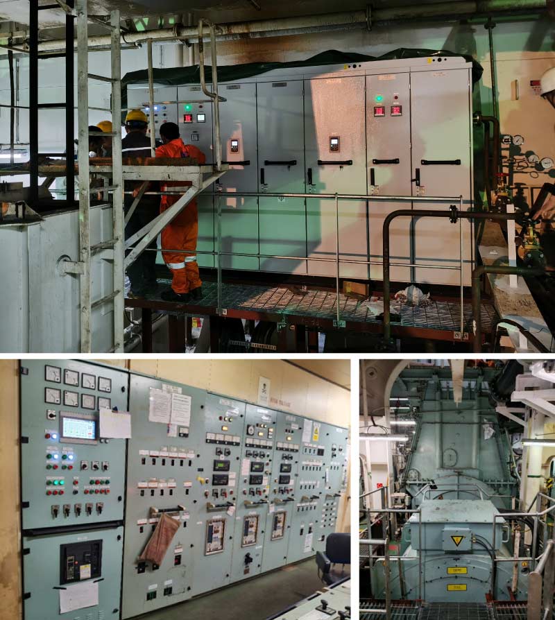 Core Architecture Analysis of AC 800 Shaft Generator System