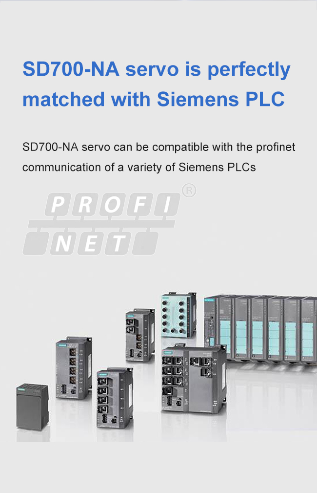 SD700-NA servo is perfectlymatched with Siemens <a href=/product/plc/ target=_blank class=infotextkey>PLC</a>