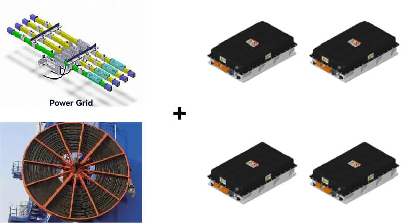 Power Grid+Small Capacity Battery System