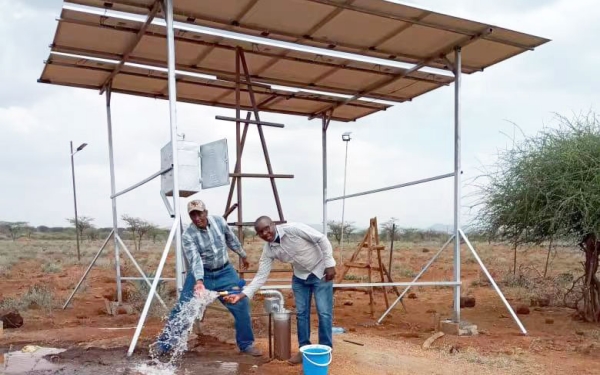 4kW Solar Water Pump Inverter in Kenya