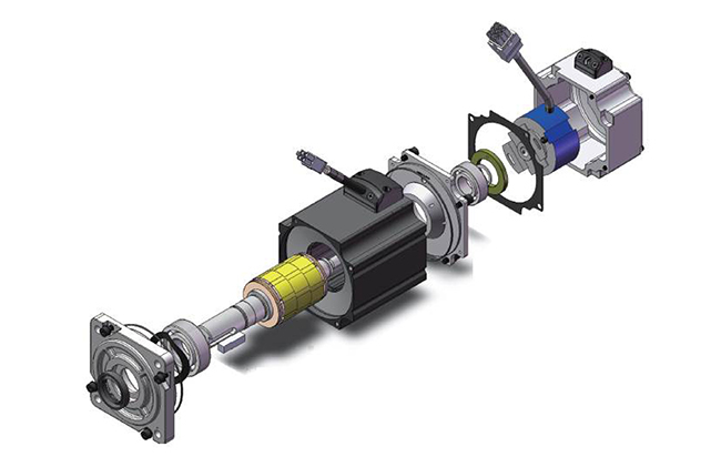 Special internal design to improve motor performance