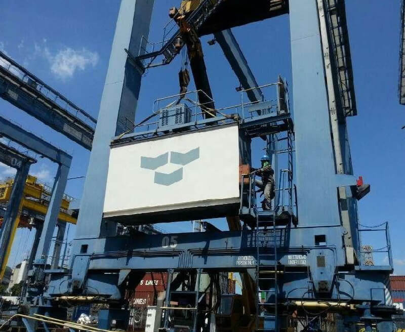 Install new E-room and resistance box