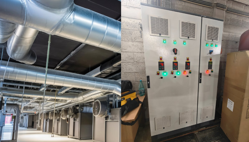 HVAC Cooling Water Pump System Solution