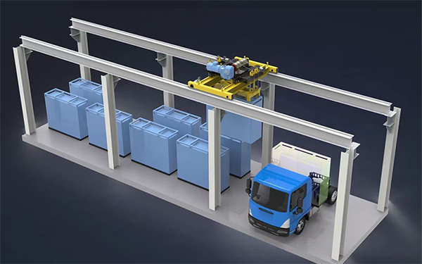 VEICHI Intelligent Solution for Battery Swap Station Helps Heavy Trucks Develop Vigorously