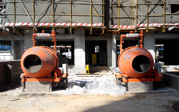 Application of AC80 Frequency Inverter on Concrete Mixer